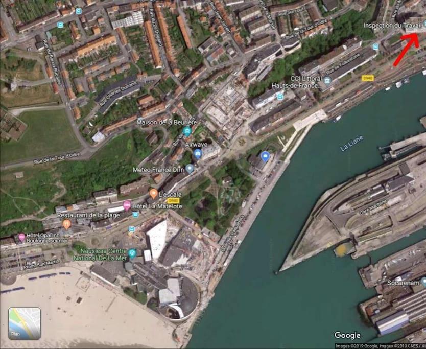 Studio-Cosy 11 Vue Port A Deux Pas De Nausicaa Boulogne-sur-Mer Ngoại thất bức ảnh